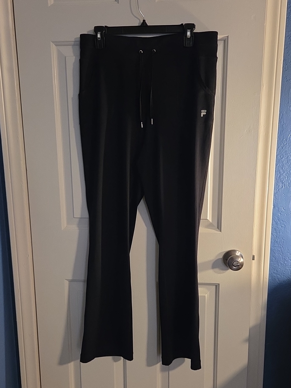 Fila spor movement Black Women's Pull-On Lounge Pants with Drawstring large